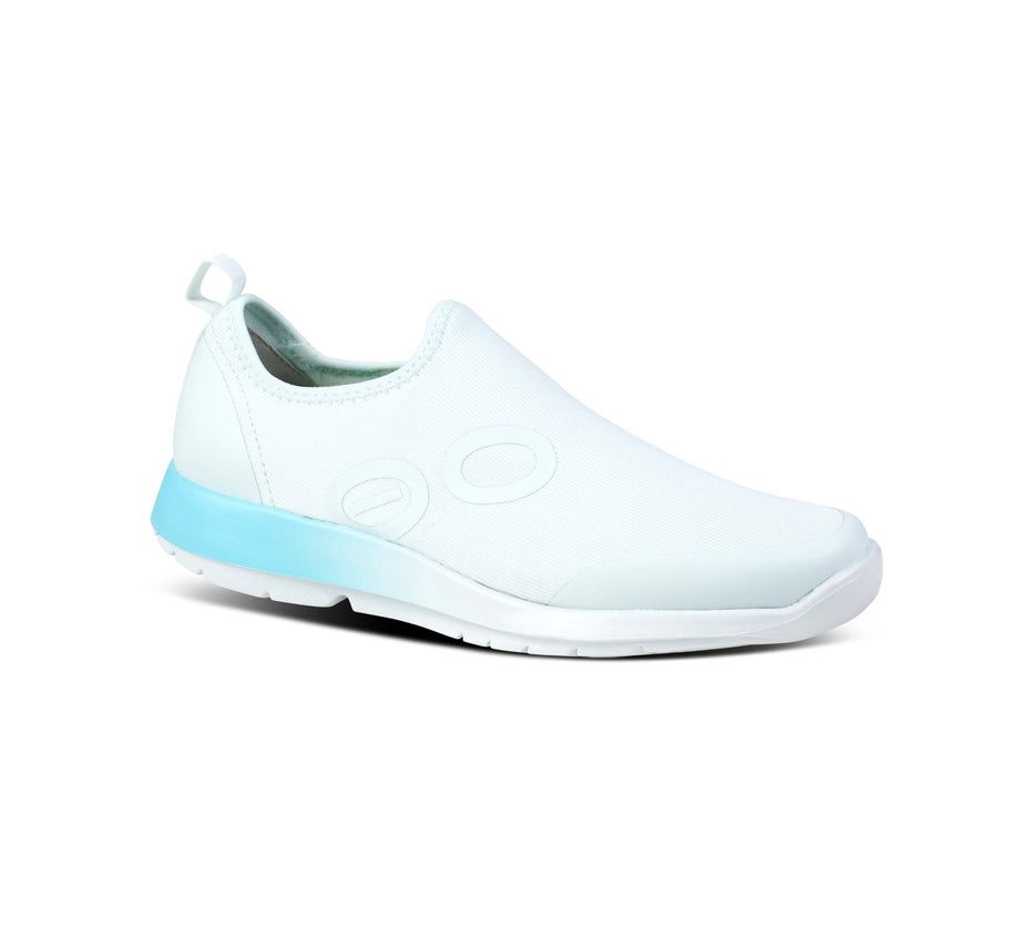 Oofos Oomg Sport Low - Women's Slip On Shoes Light Turquoise - Canada ( SFUO-01432 )
